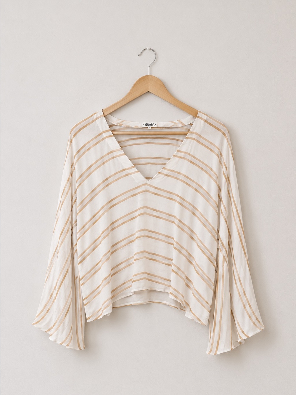 Anthropologie Guapa Striped Kimono Top Small